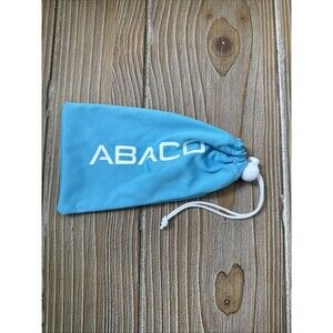 Abaco Sunglasses Cloth Microfiber Drawstring Case Light Blue